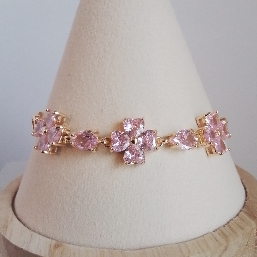 Pretty Bird Pink Blossom Bracelet